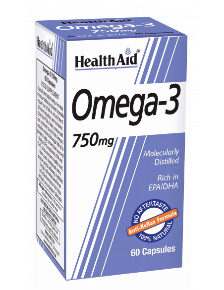 Omega 3 60 cápsulas. Health Aid