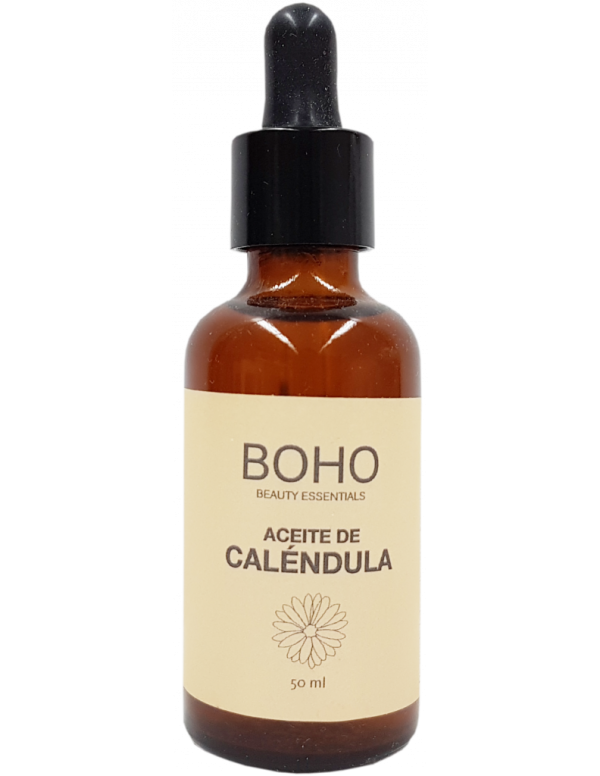 Aceite vegetal caléndula BIO 50 ml. Boho Beauthy essentials