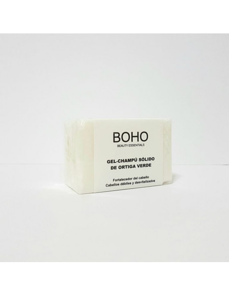 Champú sólido Ortiga verde 100g. Boho Beauthy essentials