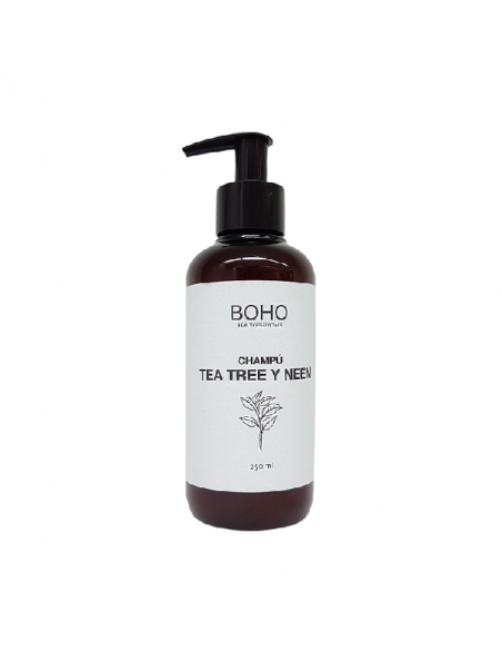 Champú árbol del té y neem bio 250 ml. Boho Beauthy