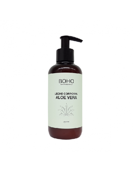 Leche corporal aloe vera 250 ml. Boho Beauthy essentials