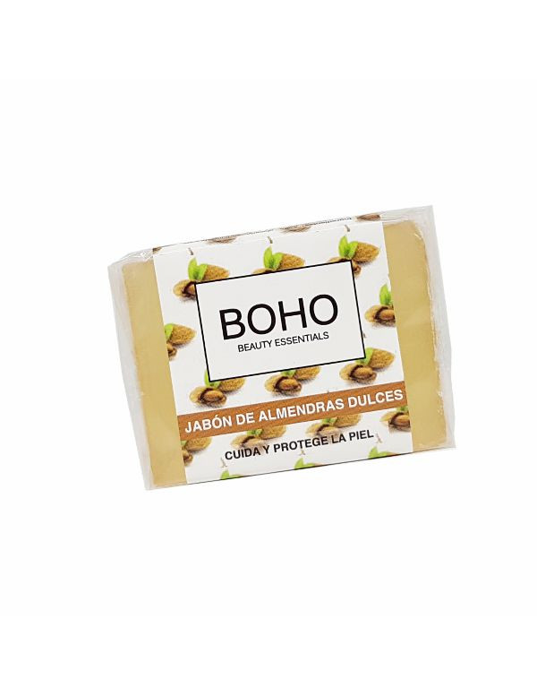 Jabón de aceite de almendras dulce 100 g. Boho Beauthy