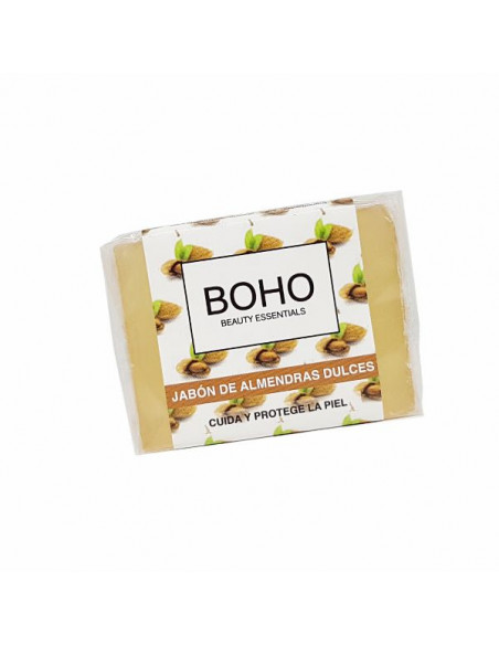 Jabón de aceite de almendras dulce 100 g. Boho Beauthy
