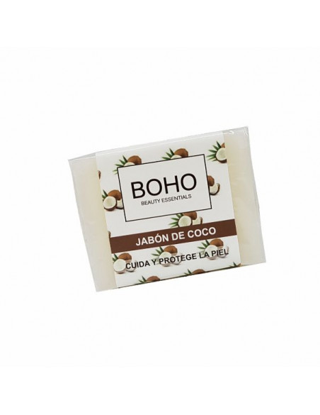 Jabón de coco 100g. Boho Beauthy essentials