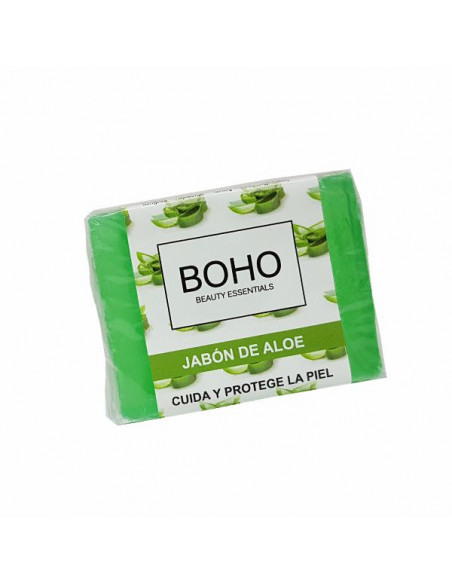 Jabón de aloe 100g. Boho Beauthy essentials
