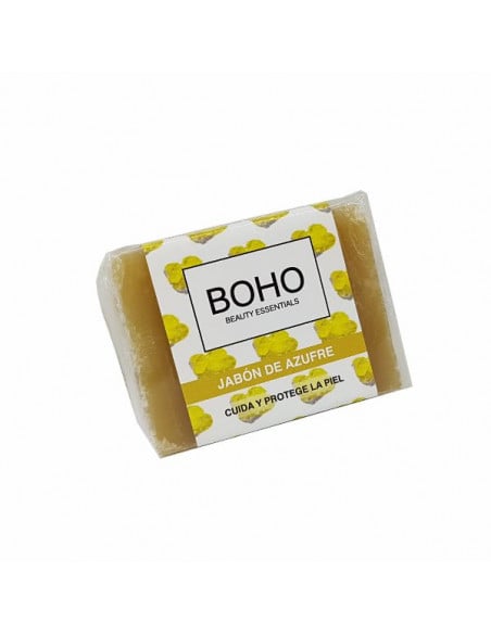 Jabón de azufre 100 g. Boho Beauthy essentials