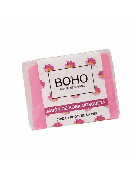 Jabón de Rosas mosqueta 100g. Boho Beauthy essentials