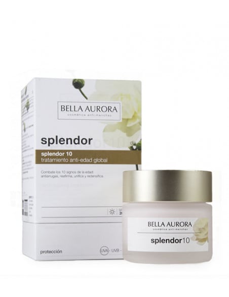 Splendor 10 crema dia antieddad 50 ml. Bella Aurora