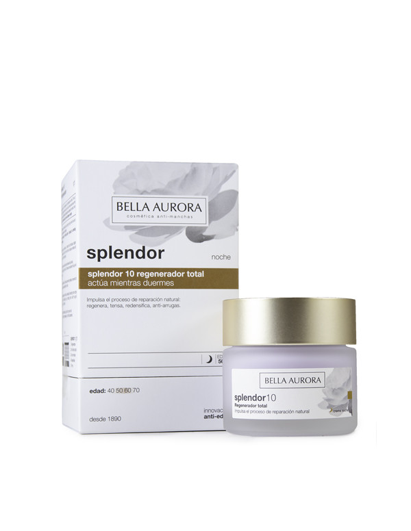 Splendor 10 crema Noche 50 ml. Bella Aurora