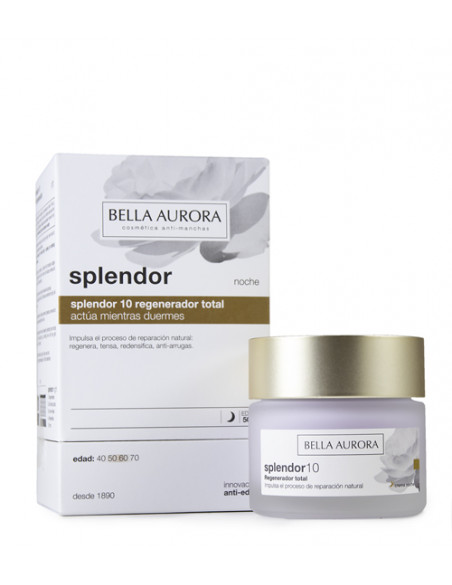 Splendor 10 crema Noche 50 ml. Bella Aurora