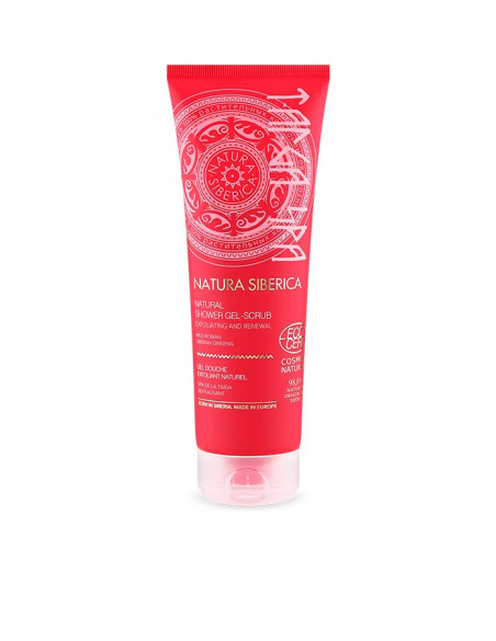 Gel de ducha exfoliante Taiga 200 ml. Natura sibérica