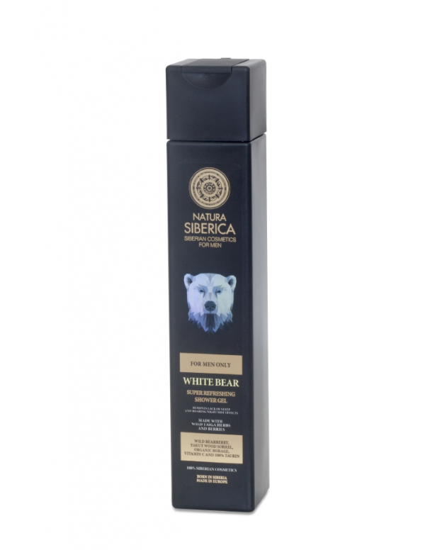 Gel de ducha refrescante oso polar 250 ml. Natura sibérica