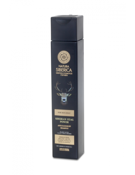Champú anticaspa Ciervo siberiano 250 ml. Natura Sibérica