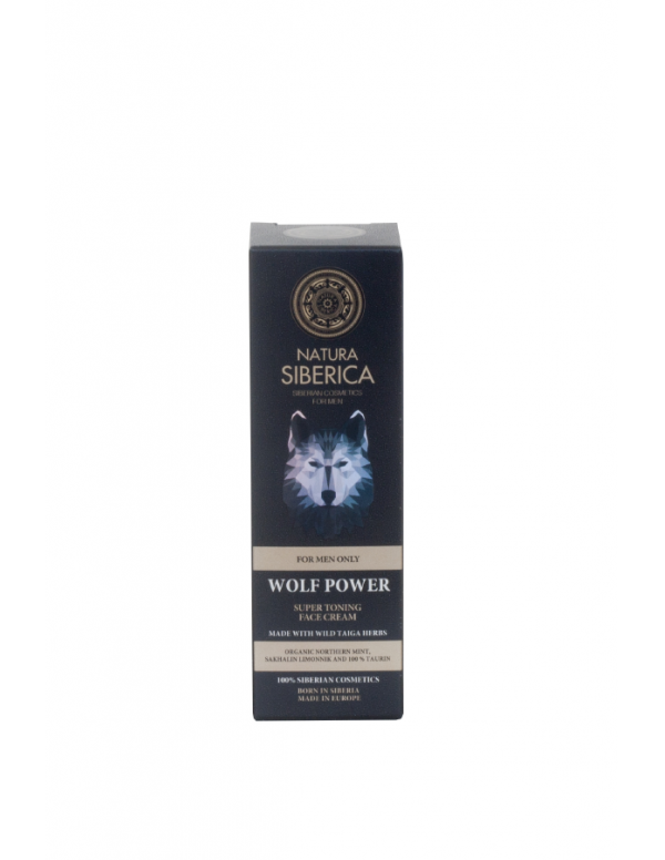 Crema facial super tonificante el poder del lobo 5. Natura s