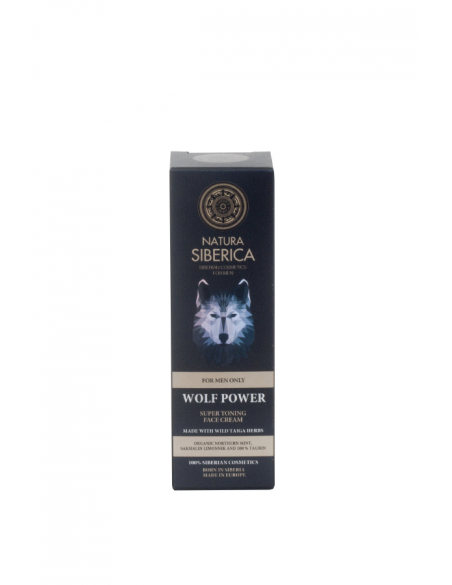 Crema facial super tonificante el poder del lobo 5. Natura s