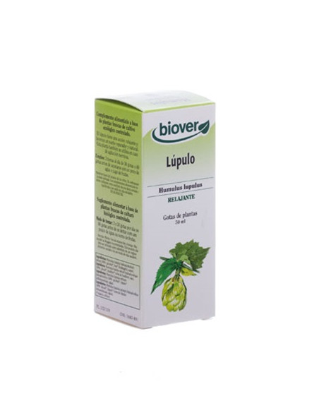 Lúpulo (Humulus lupulus) 50 ml. Gotas de plantas. Biover