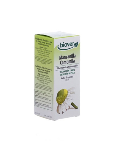 Manzanilla (Matricaria chamomilla) 50 ml. Gotas de plantas. Biover