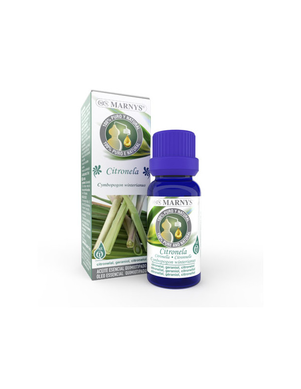 Aceite esencial de citronella 15 ml. Marnys
