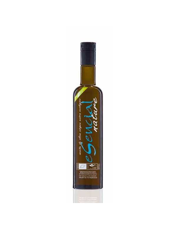 Aceite AOVE D.O. Verde Temporada 500 ml. Esencial Natural