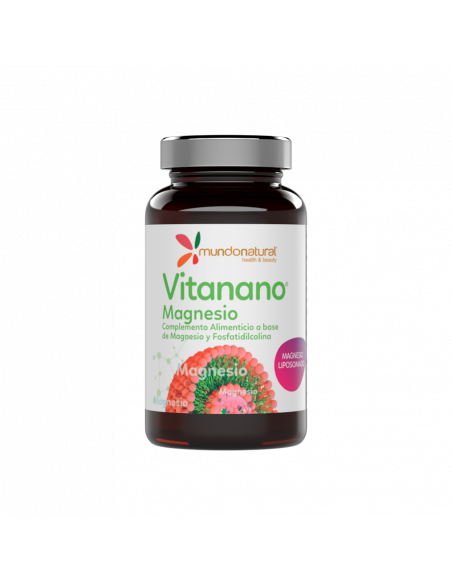 Vitanano Magnesio liposomado 30 cápsulas. Mundonatural