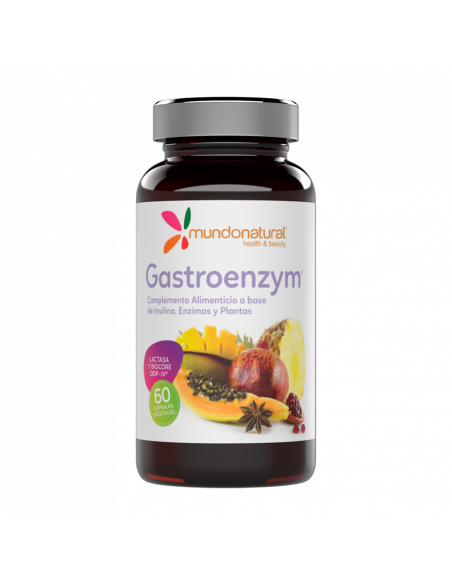 Gastroenzym 60 cápsulas. Mundonatural