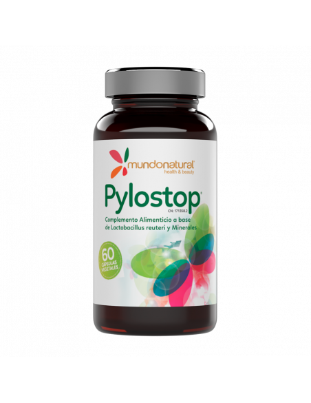 Pylostop 60 cápsulas. Mundonatural