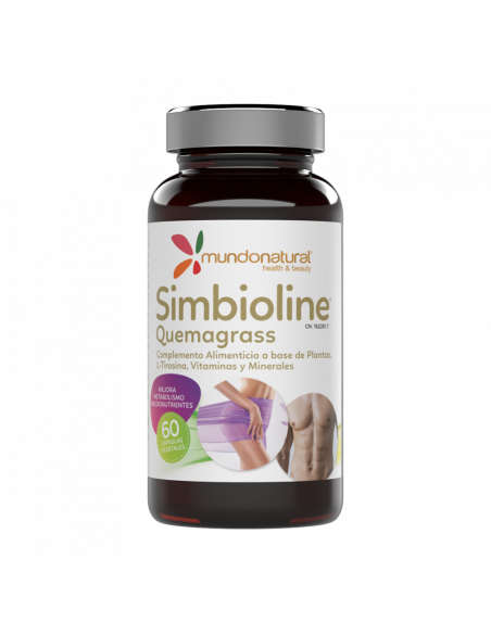 Simbioline Quemagrass 60 cápsulas. Mundonatural