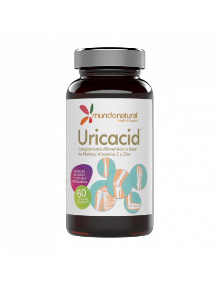 Uricacid 60 cápsulas. Mundonatural