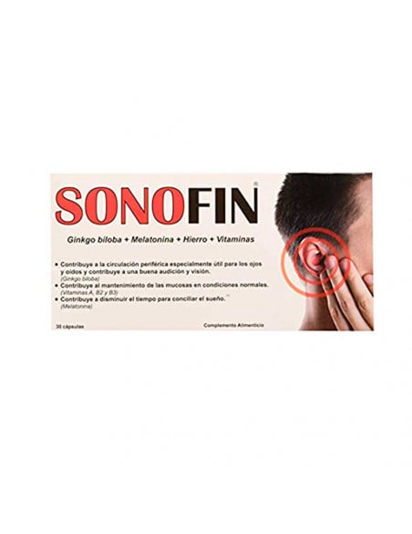 Sonofin 30 capsulas. Ionfarma. Pharma OTC