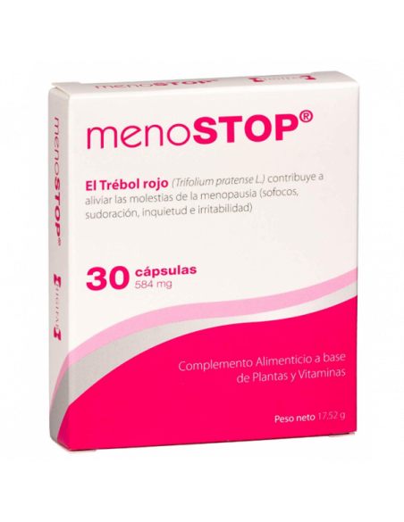 Menostop 30 cápsulas. Higifar