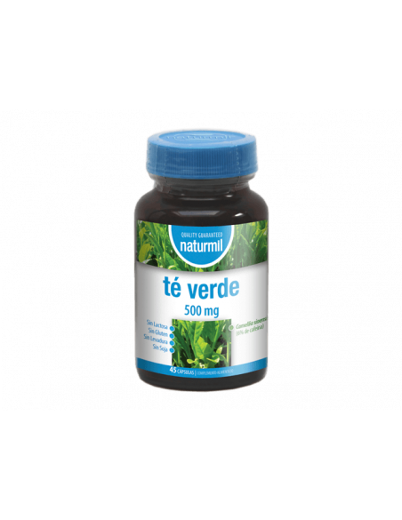 Té verde 500 mg 45 cápsulas. Naturmil. Dietmed