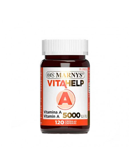 Vitahelp A Vitamina A 5000 UI 120 cápsulas. Marnys