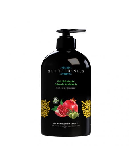 Gel Hidratante BIO Oliva de Andalucía 500 ml. Mediterraneus.