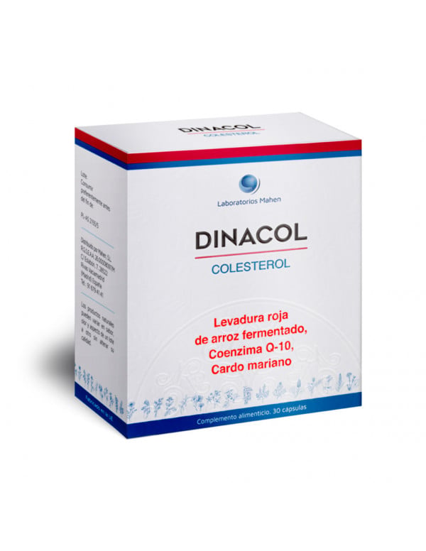 Dinacol 30 cápsulas. Mahen