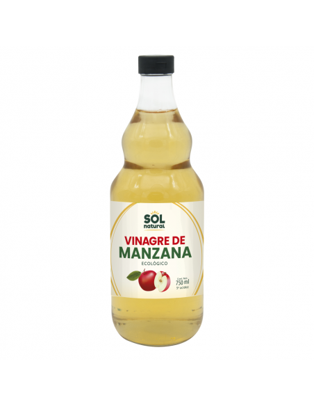 Vinagre de manzana BIO 750 ml. Sol natural