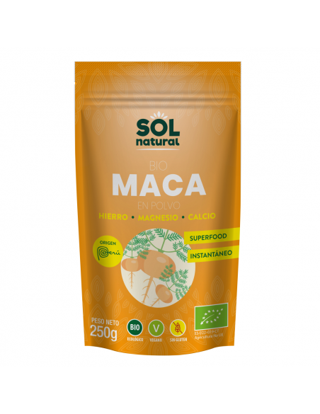 Maca Bio 250 g. Sol Natural