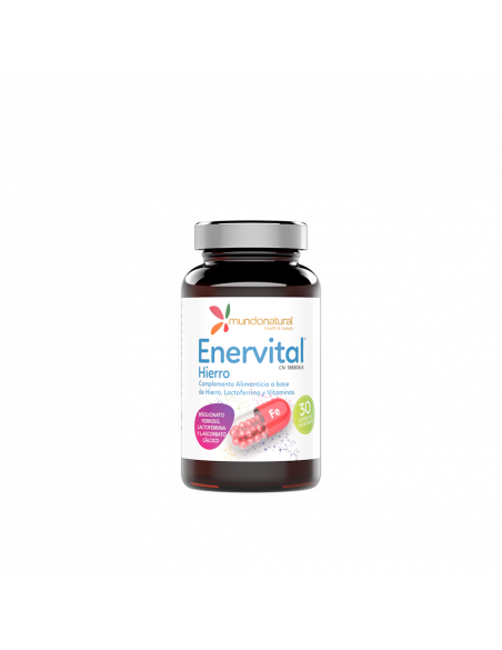 Enervital Hierro 30 cápsulas. Mundonatural