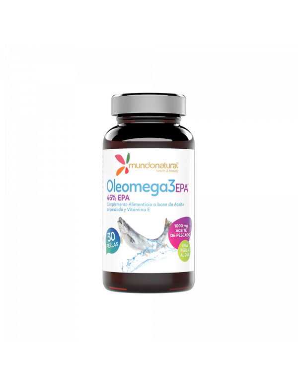 Oleomega3 EPA 46% TG 30 perlas. Mundonatural