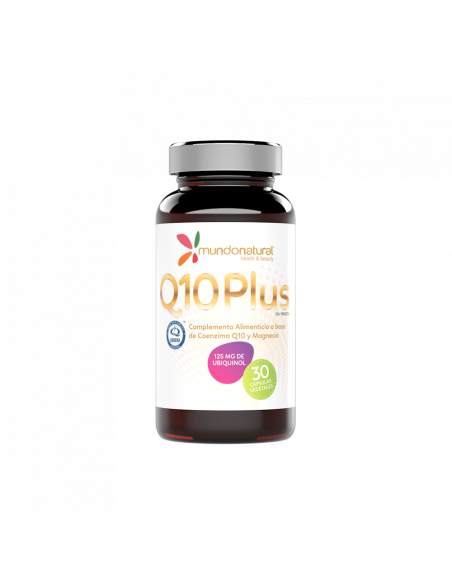 Q10 plus ubiquinol 30 cápsulas. Mundonatural