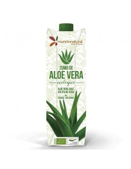 Zumo ecológico de aloe vera 1 litro Mundonatural