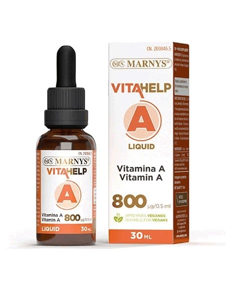 Vitahelp A Vitamina A líquida 30 ml. Marnys