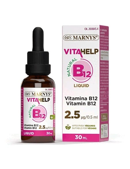 Vitahelp B12 Vitamina B12 25 ui 30 ml. Marnys