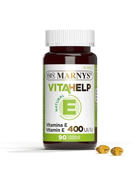 Vitahelp E Vitamina E 400 ui 90 perlas. Marnys.