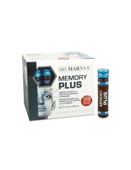 Memory plus 20 viales. Marnys