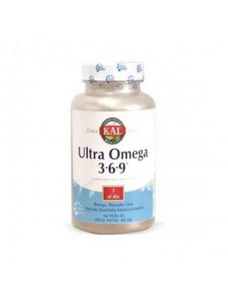 Ultra Omega 3-6-9. 100 perlas. Kal