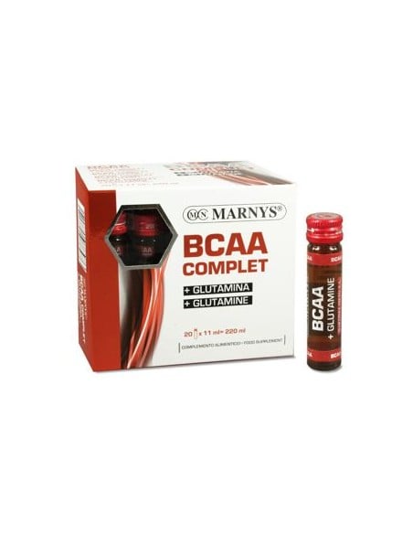 Bcaa  glutamina 20 viales. Marnys