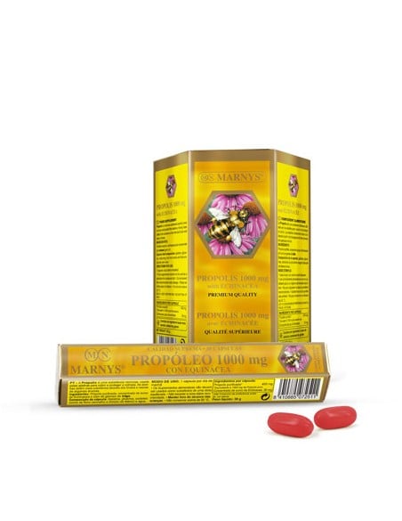 Propóleo Equinácea 1000 mg 90 Perlas. Marnys