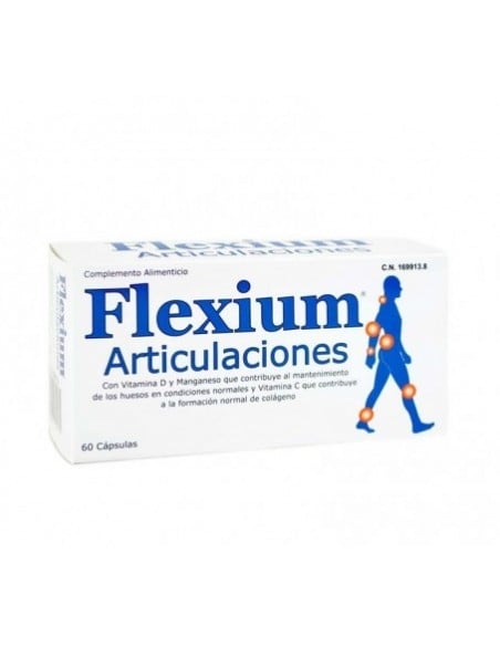 Flexium articulaciones 60 cápsulas. Ionfarma