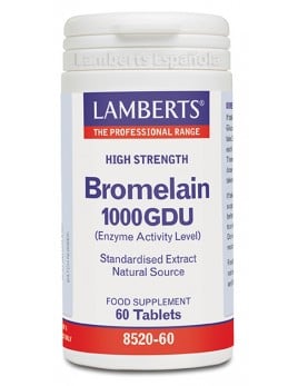Bromelina 1250 Gdu 60 tabletas. Lamberts