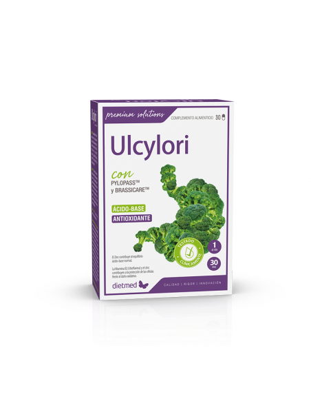 Ulcylori 30 cápsulas. Dietmed
